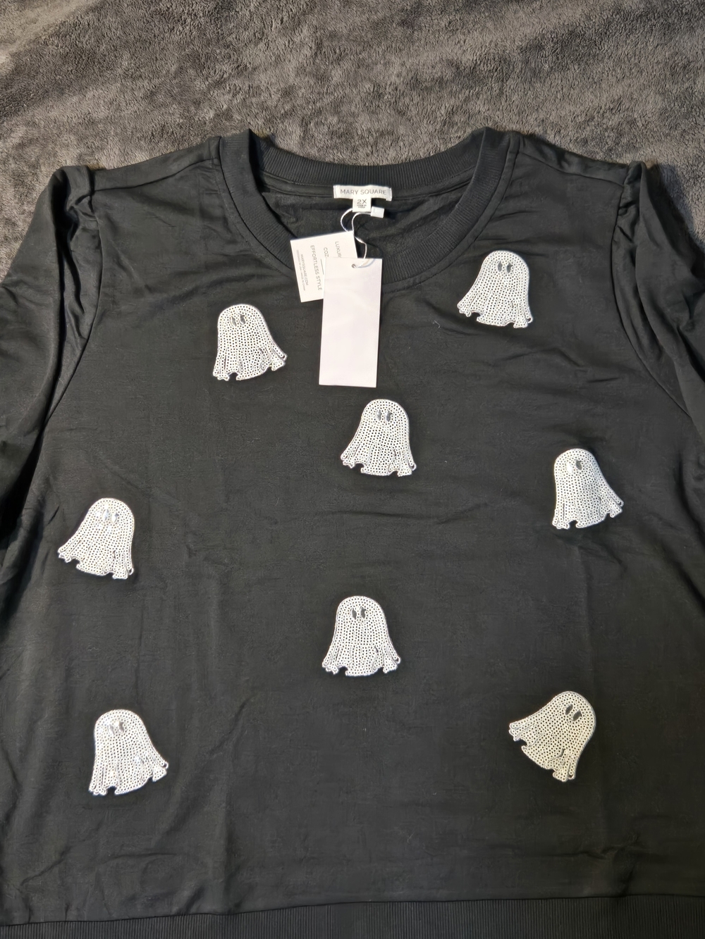 New Mary Square sweatshirt in size 2X